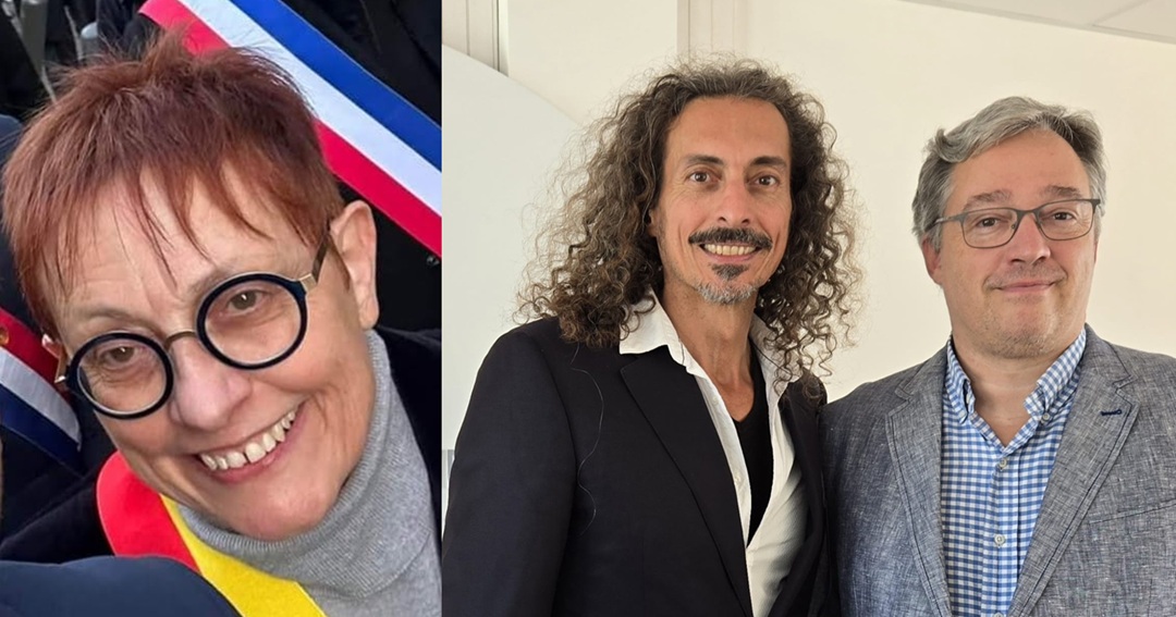 Agnès Rossi, conseillère régionale déléguée à l’économie sociale et solidaire (ESS) en Provence-Alpes-Côte d’Azur, et Franck Maillé, président de l’URSCOP Provence-Alpes-Côte d’Azur et Corse et Serge Guintoli , directeur de URSCOP Paca Corse ©DR