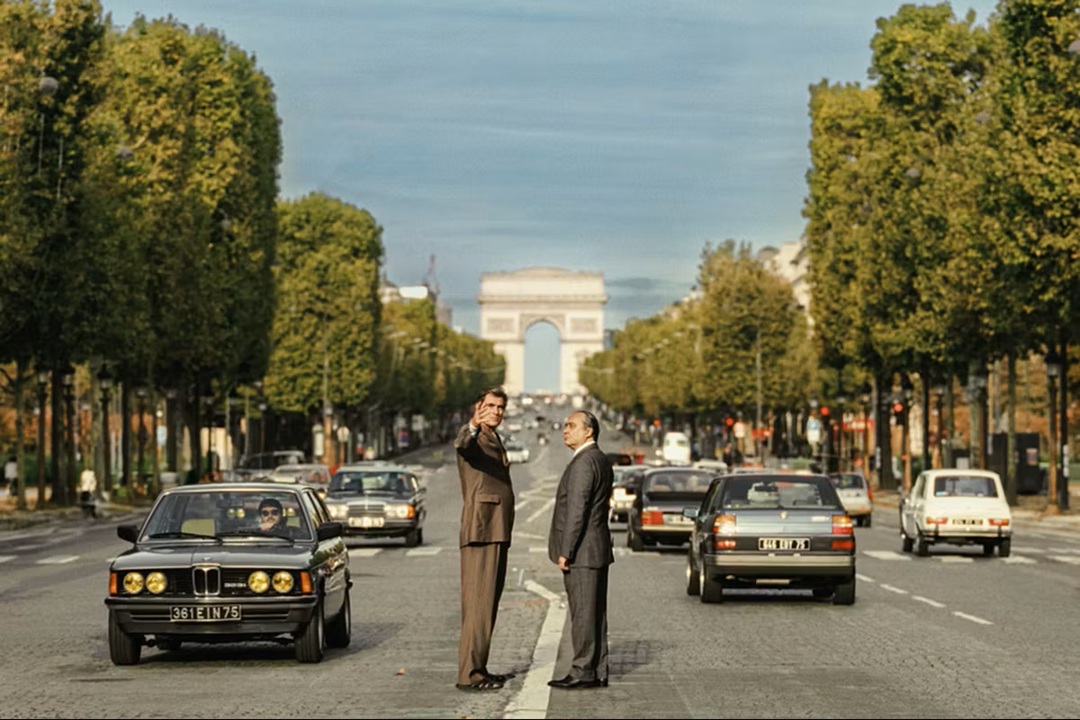 « L’inconnu de la Grande Arche» avec Johan Otto von Spreckelsen (Claes Bang) et François Mitterrand (Michel Fau). (Ex Nihilo/Zentropa/Le Pacte/France 3 Cinéma)