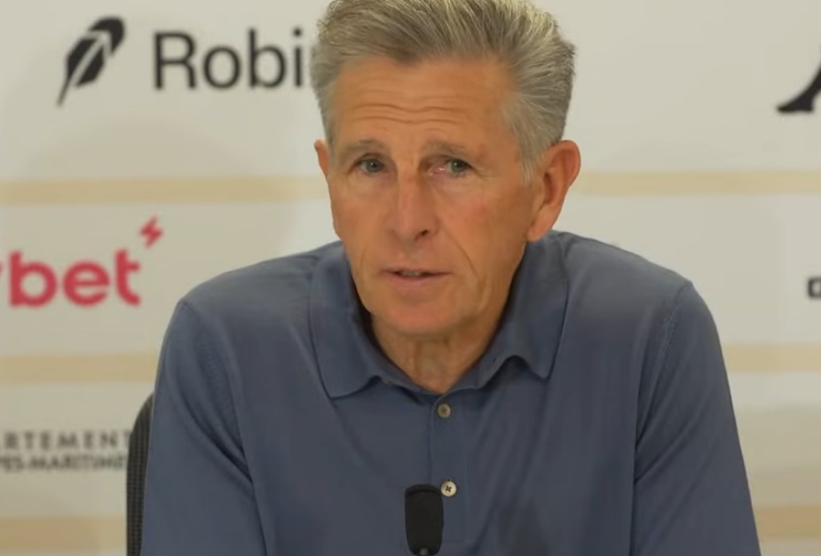 Claude Puel retrouve le Gym (photo capture d’écran OGC Nice)