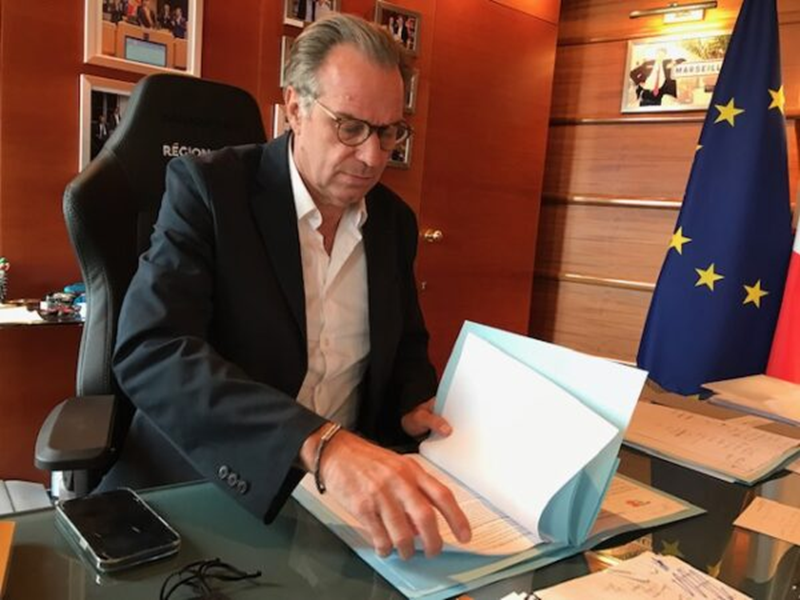 Renaud Muselier, président de Provence-Alpes-Côte d’Azur © Joël Barcy
