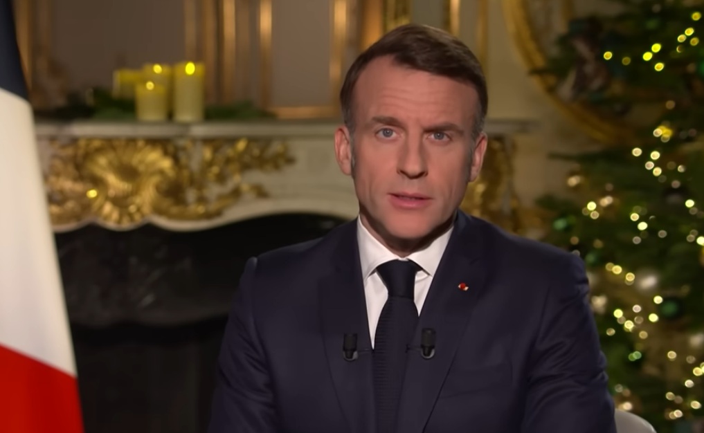 Le Président Emmanuel Macron a présenté ses vœux pour l’année 2026 aux Français (Photo capture d’écran)