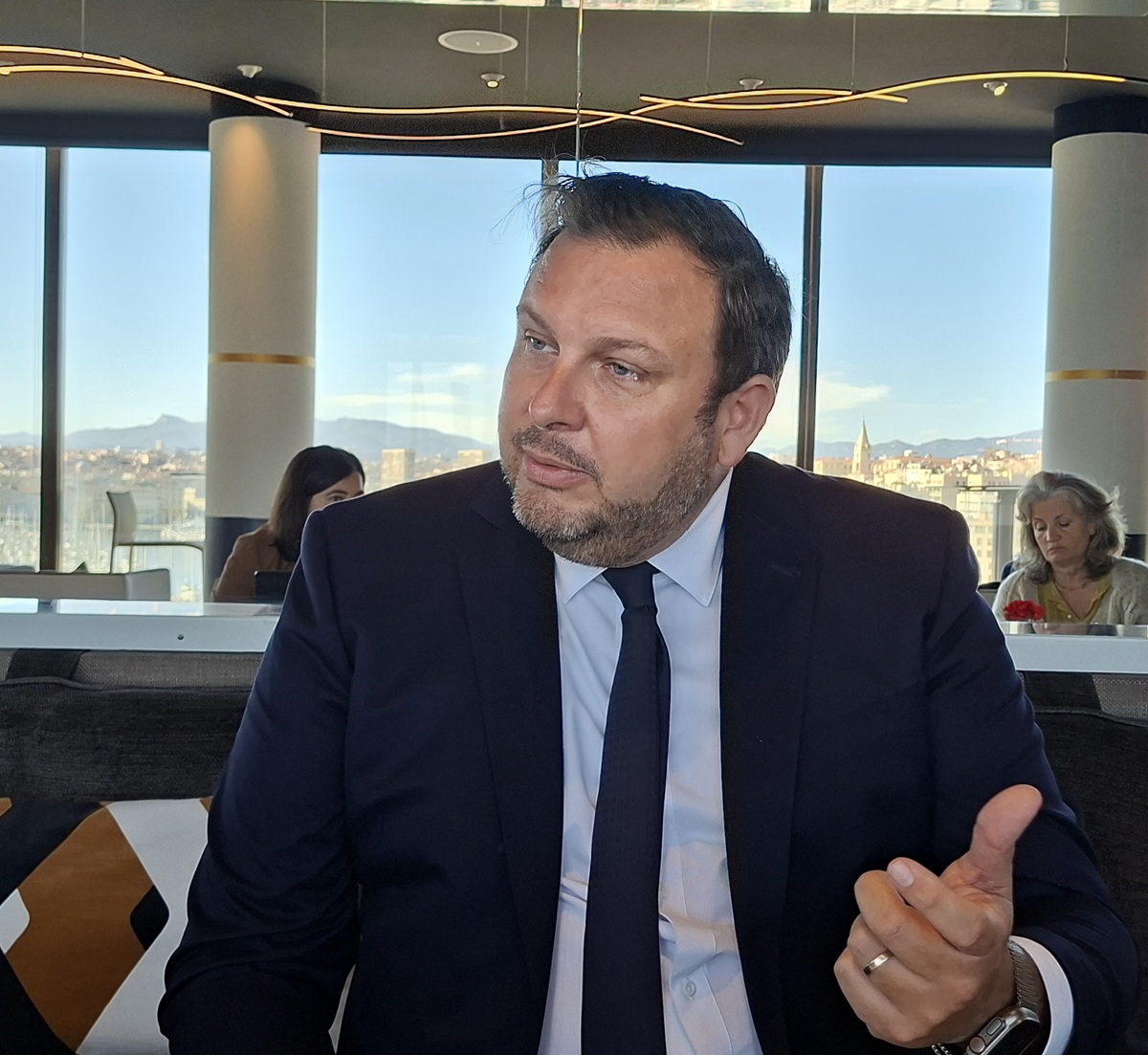 Nicolas Férand, le président du Conseil régional de l’Ordre des experts-comptables (Croec) Paca © Patricia Caire