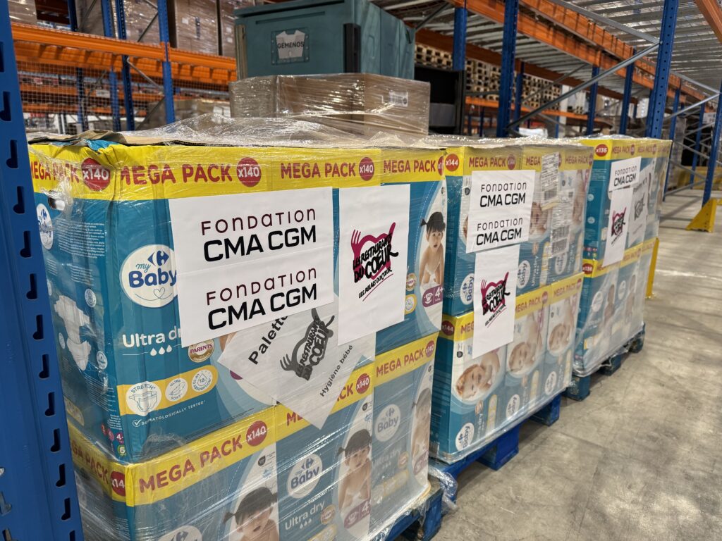 Destimed Fondation CMA CGM Collecte des Restos du Coeur 1