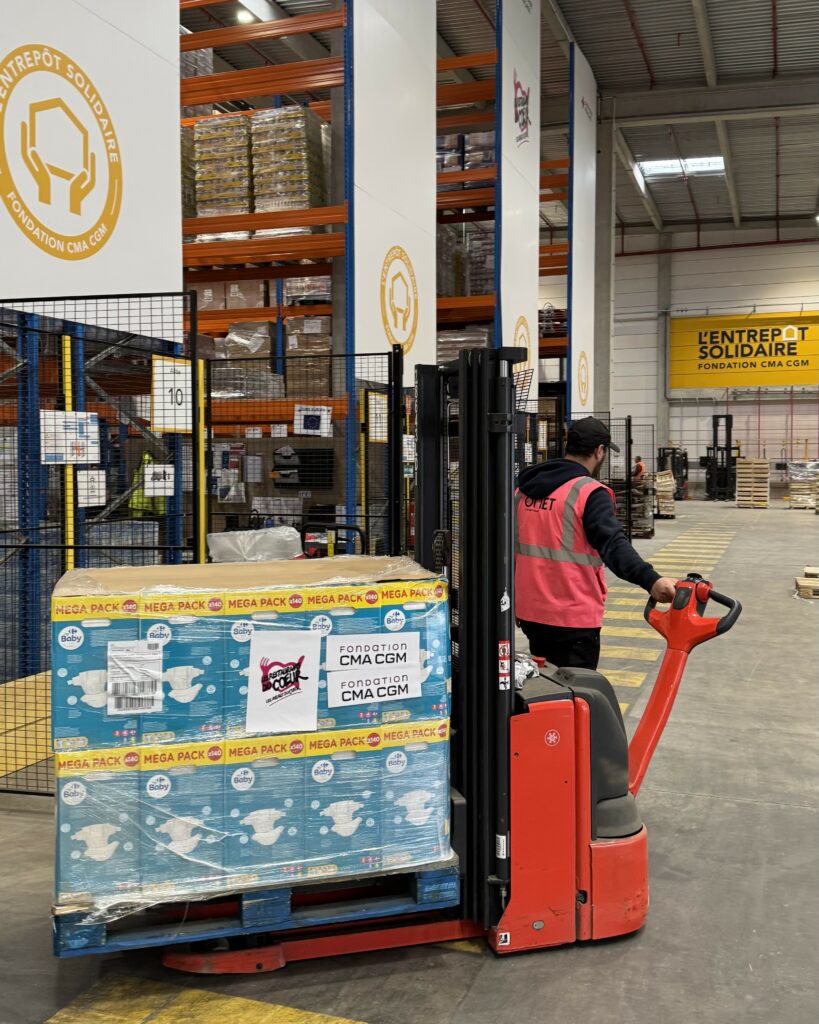 Destimed Fondation CMA CGM Collecte des Restos du Coeur 2