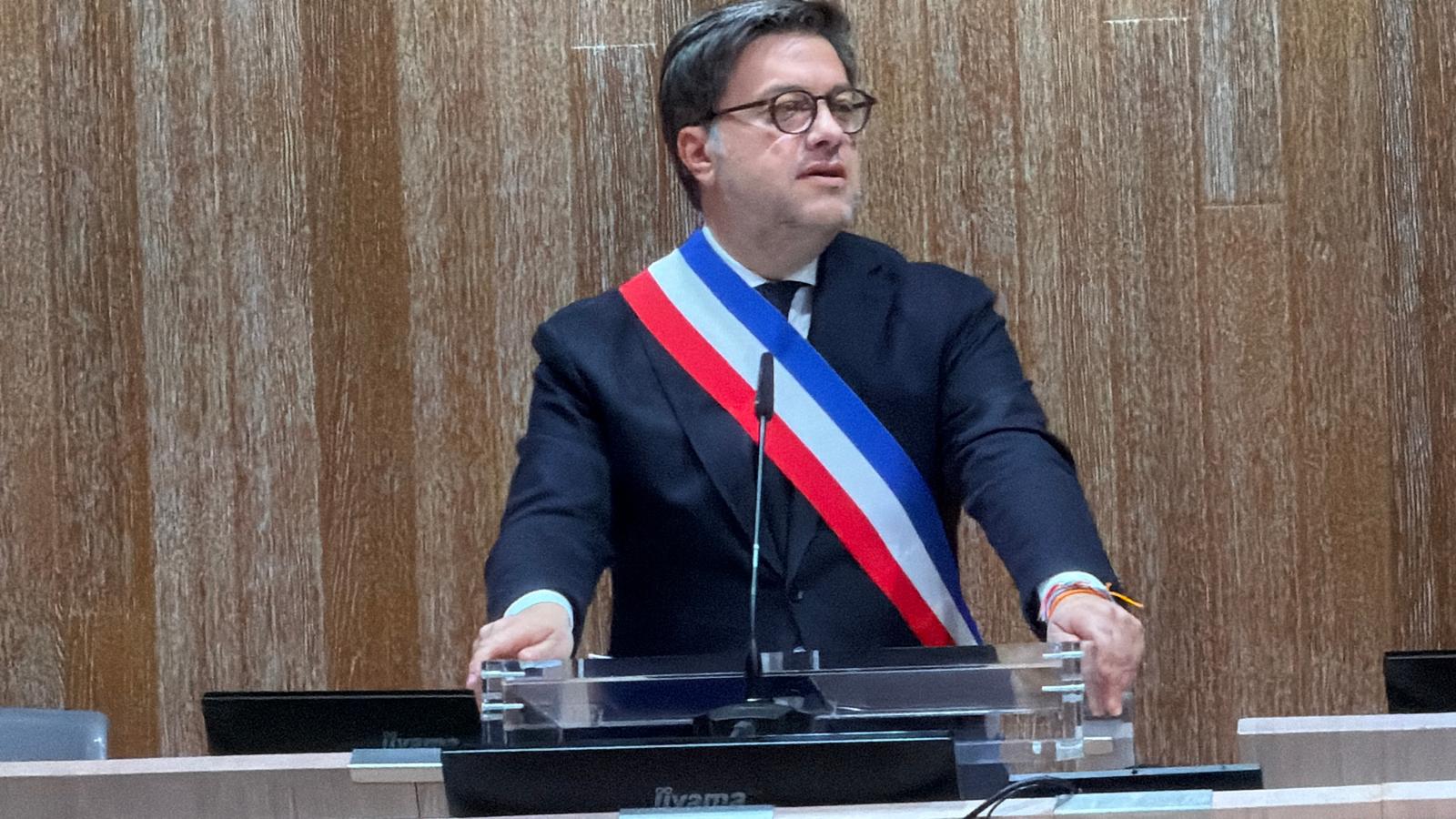 Benoît Payan élu officiellement maire de Marseille (Photo Joël Barcy)