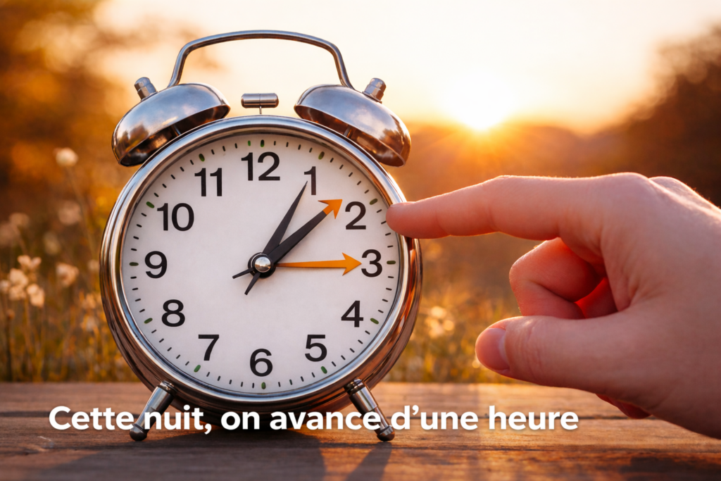 Destimed Passage a lheure dete