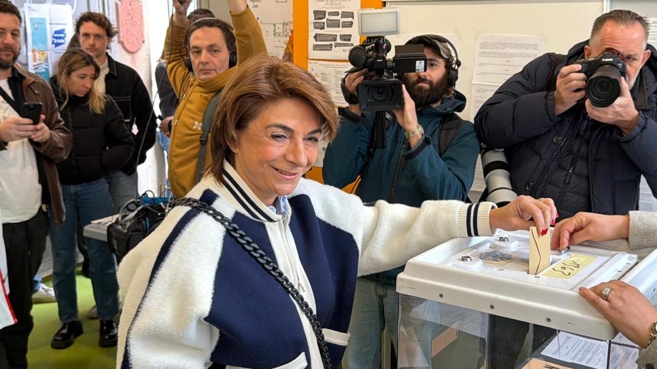 Martine Vassal candidate de la droite et du centre en difficulté © Joël Barcy