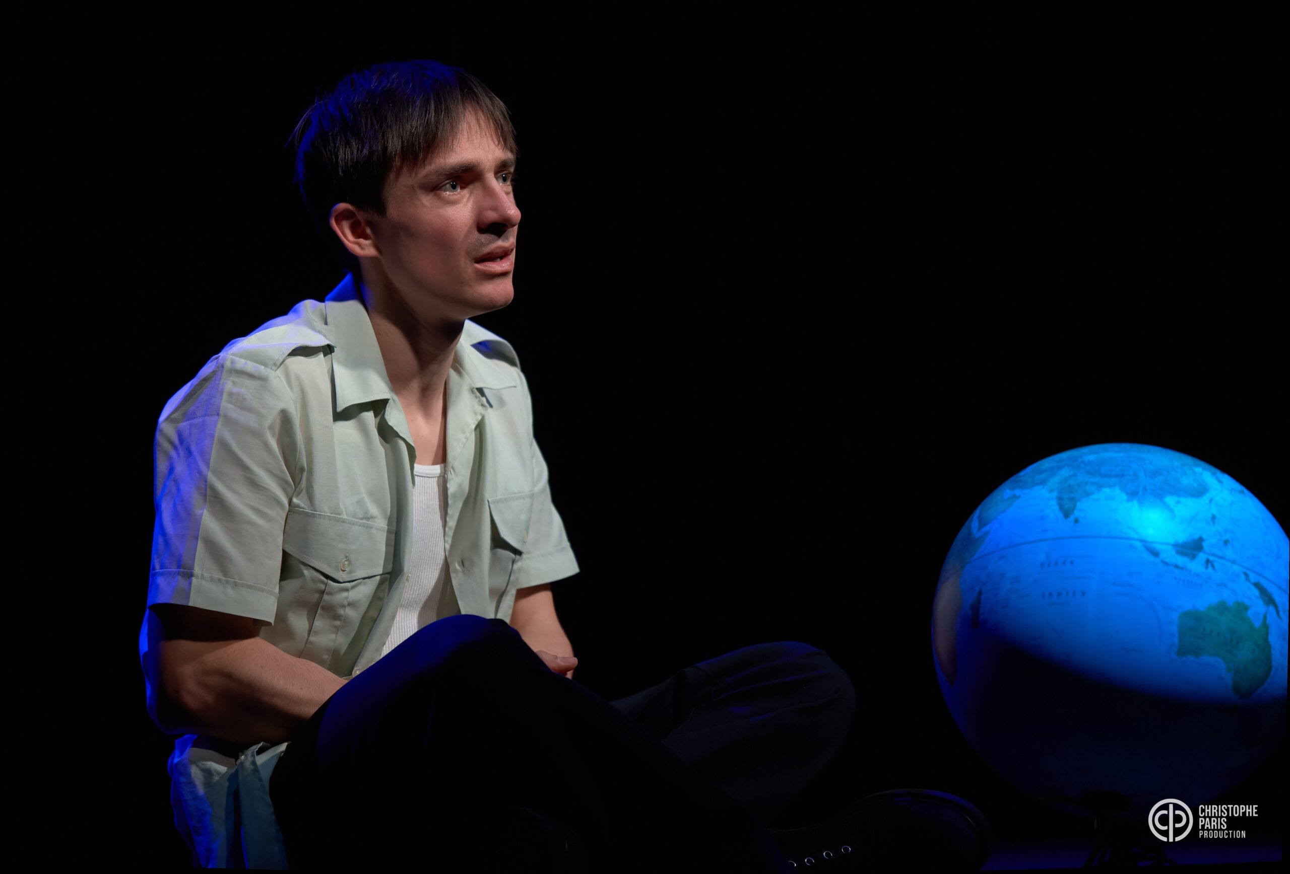Pierre Devaux dans Terre des Hommes photo Xavier Segat