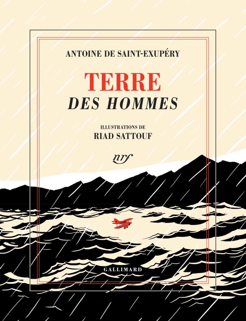 Destimed terre des hommes illustre par Riad Sattouf. Gallimard