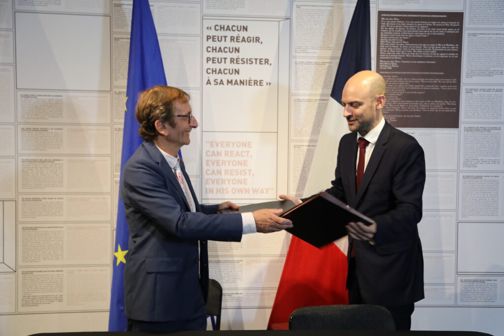 Camp des Milles. Jean-Noël Barrot apporte le soutien de la France à la candidature au patrimoine mondial de l'Unesco