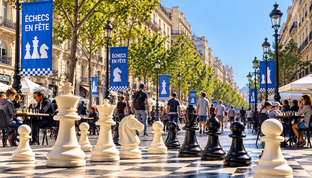 Destimed Echecs en fete sur la Canebiere