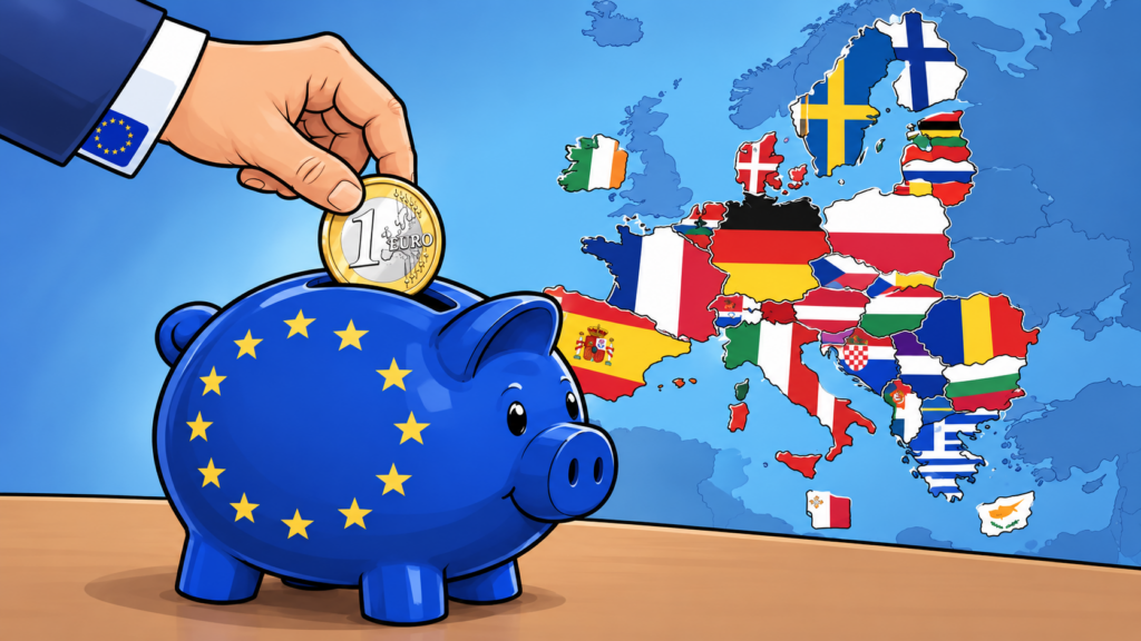 Destimed Lepargne europeenne en un euro