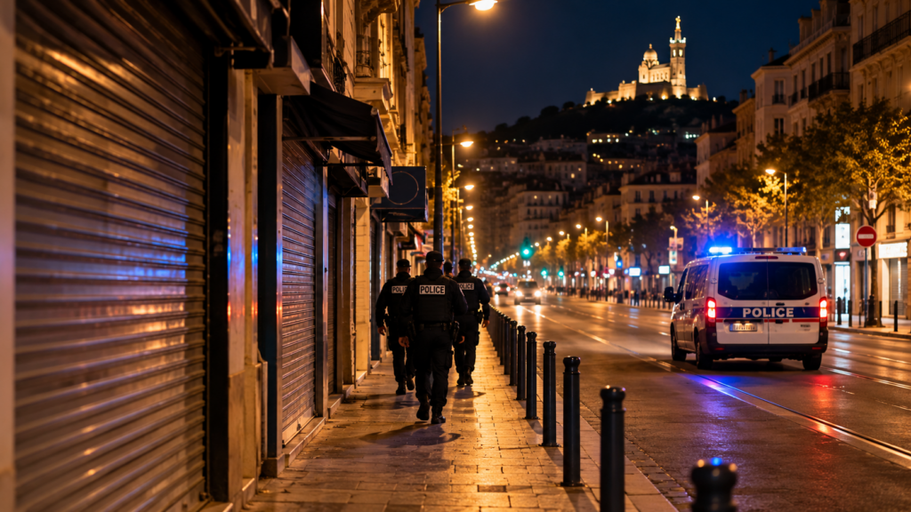 Destimed Patrouille nocturne a Marseille